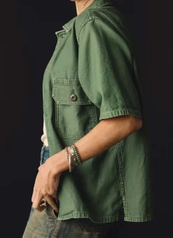 Women Imogene + Willie s/s military shirt jacket