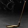 Women Imogene + Willie subtle bodies brass incense holder