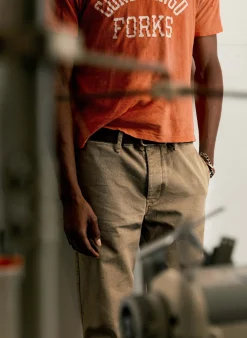 Imogene + Willie the all american chino in field tan