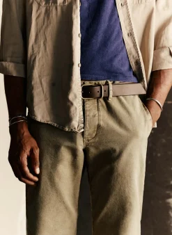 Imogene + Willie the all american chino in field tan