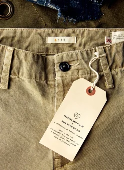 Imogene + Willie the all american chino in field tan