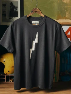Women Imogene + Willie the "bolt" tee in black