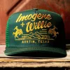 Women Imogene + Willie the "bronco" trucker