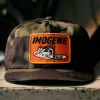 Women Imogene + Willie the camo "chainsaw" cap