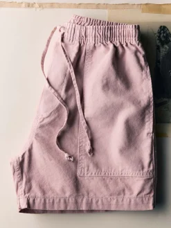 Imogene + Willie the canvas lounge short in pink stone