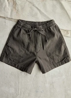 Women Imogene + Willie the canvas lounge short in faded black