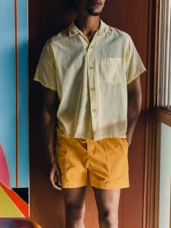 Imogene + Willie the canvas lounge short in marigold