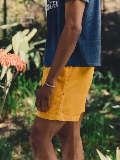 Imogene + Willie the canvas lounge short in marigold