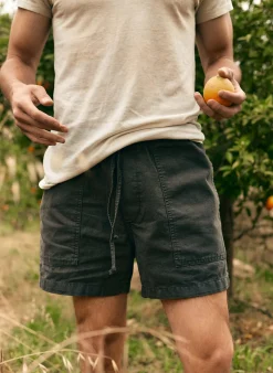 Imogene + Willie the canvas lounge short in faded black