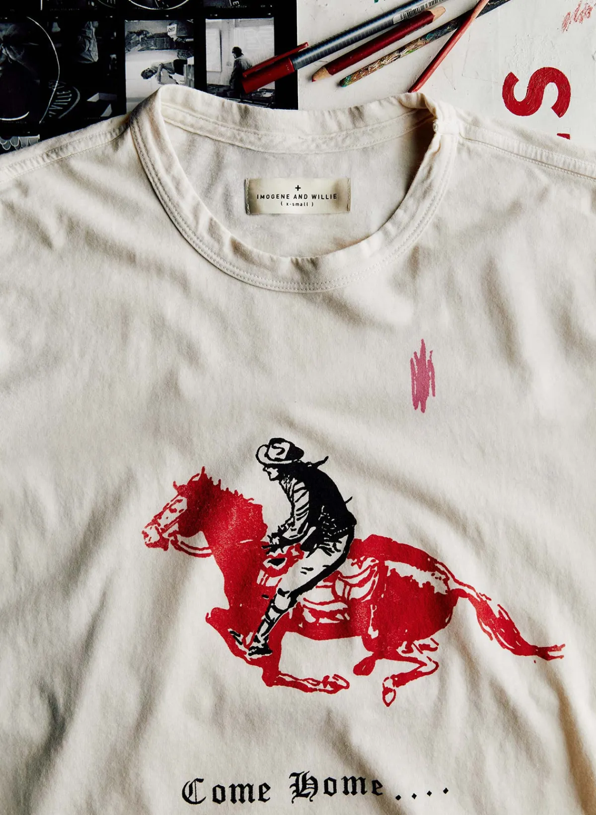 Women Imogene + Willie the "come home" tee