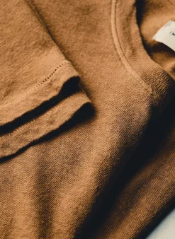 Women Imogene + Willie the cotton hemp tee in field brown