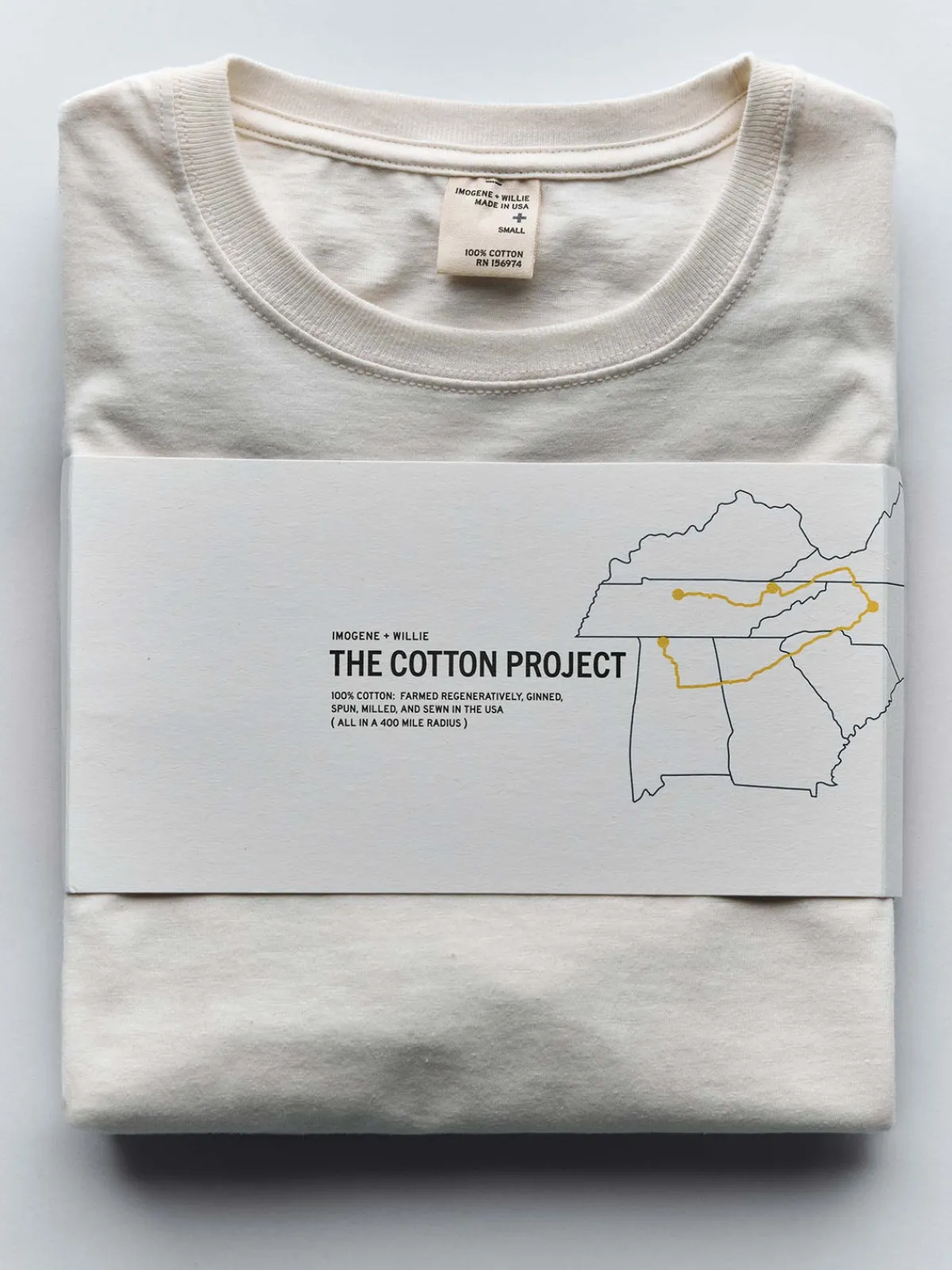 Women Imogene + Willie the cotton project tee in vintage white (2-pack)