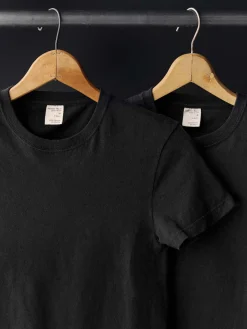 Women Imogene + Willie the cotton project tee in faded black (2-pack)