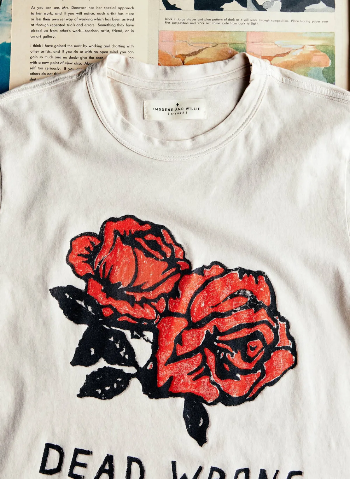 Women Imogene + Willie the "dead wrong" tee