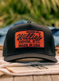 Women Imogene + Willie the "denim etc" trucker in black
