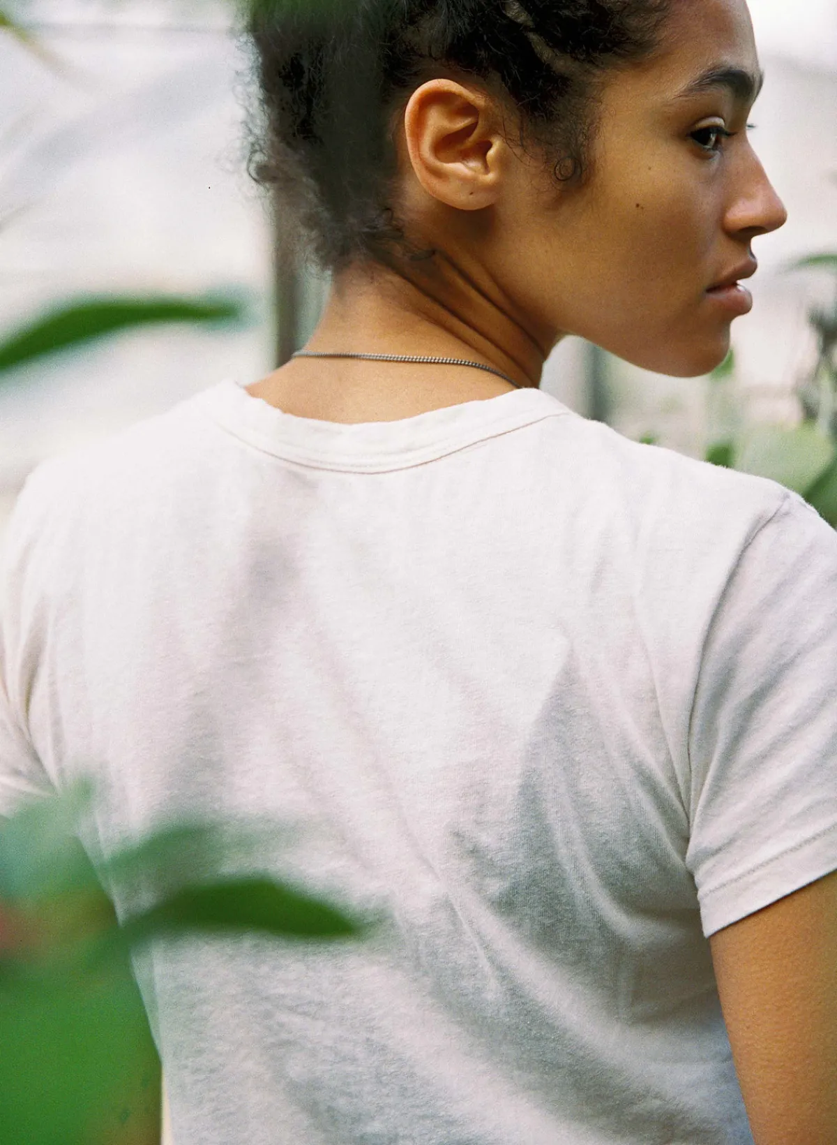 Women Imogene + Willie the drop tee in vintage white