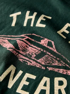 Women Imogene + Willie the "end is near" tee in spruce