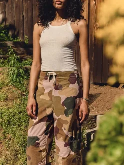 Women Imogene + Willie the flight pant in painted camo
