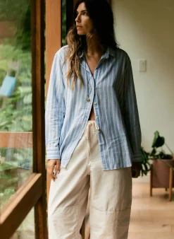 Women Imogene + Willie the flight pant in white ripstop