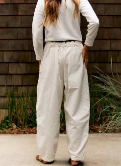 Women Imogene + Willie the flight pant in white ripstop