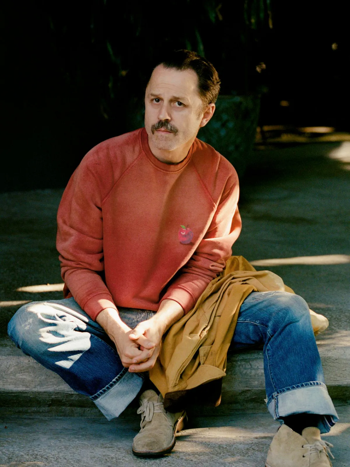 Imogene + Willie the "forbidden fruit" raglan crew