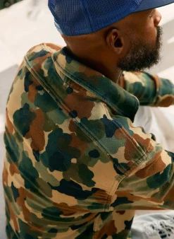 Imogene + Willie the griffin workshirt in painted camo