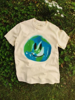 Women Imogene + Willie the "happy earth" tee