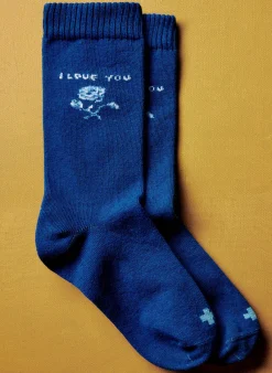Imogene + Willie the "i love you" sock