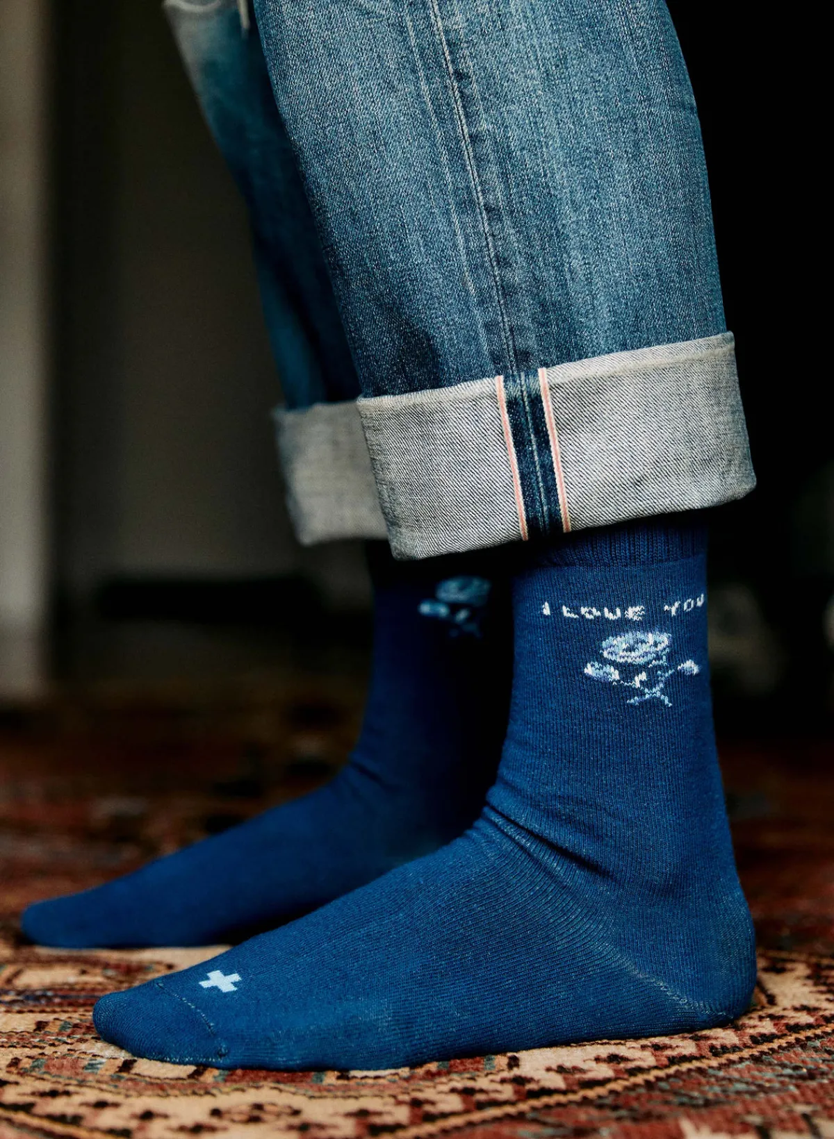 Imogene + Willie the "i love you" sock
