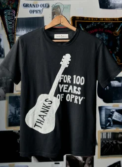 Women Imogene + Willie the i+w x opry "thanks" tee in black