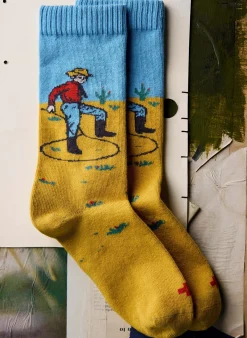 Imogene + Willie the "lasso" sock