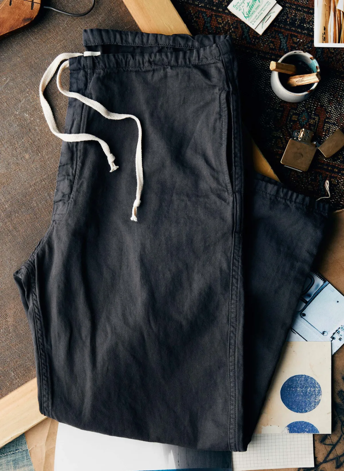 Women Imogene + Willie the lounge pant in faded black