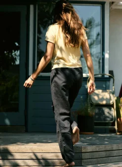 Women Imogene + Willie the lounge pant in faded black