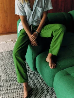 Women Imogene + Willie the lounge pant in fern green