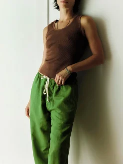 Women Imogene + Willie the lounge pant in fern green