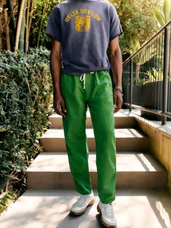 Imogene + Willie the lounge pant in fern green