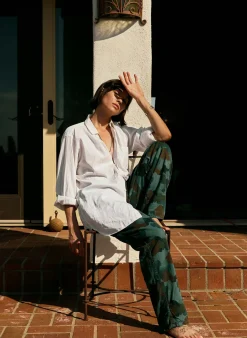 Women Imogene + Willie the lounge pant in painted camo