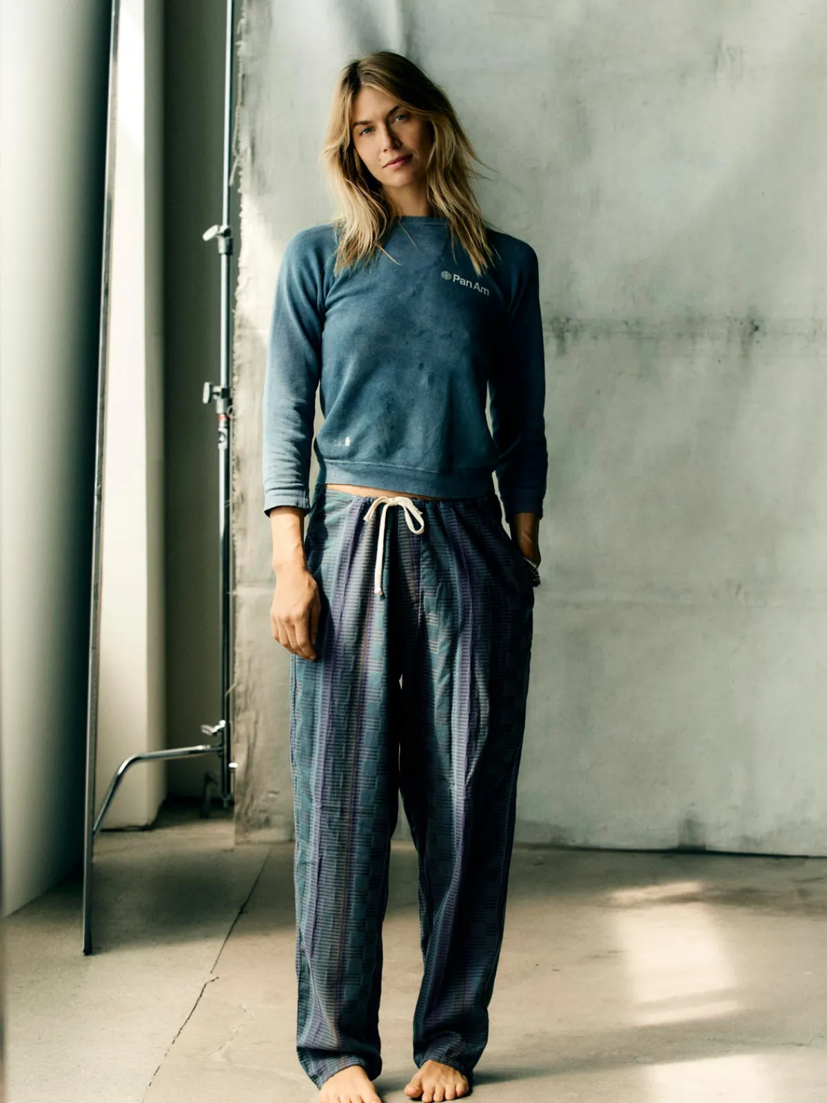 Women Imogene + Willie the lounge pant in sonoran jacquard