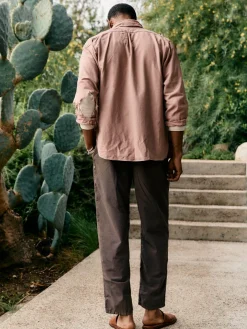 Imogene + Willie the lounge pant in umber poplin