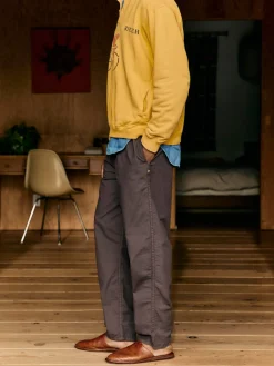 Imogene + Willie the lounge pant in umber poplin