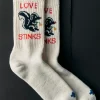 Women Imogene + Willie the "love stinks" sock