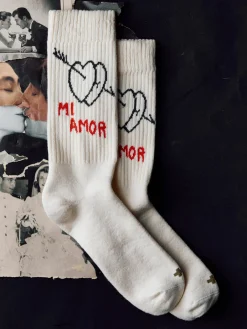 Women Imogene + Willie the "mi amor" sock