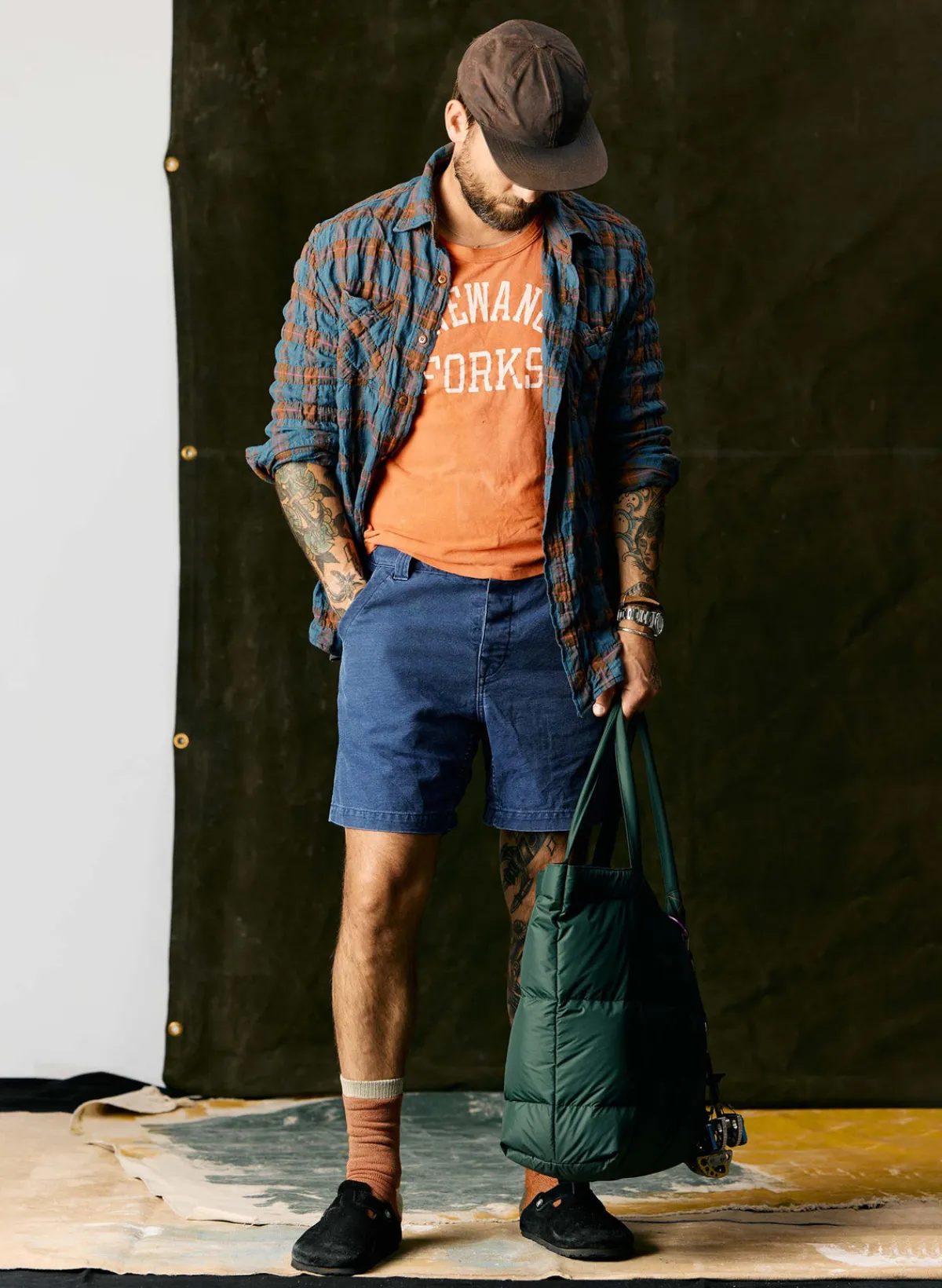 Imogene + Willie the mountain short in french blue
