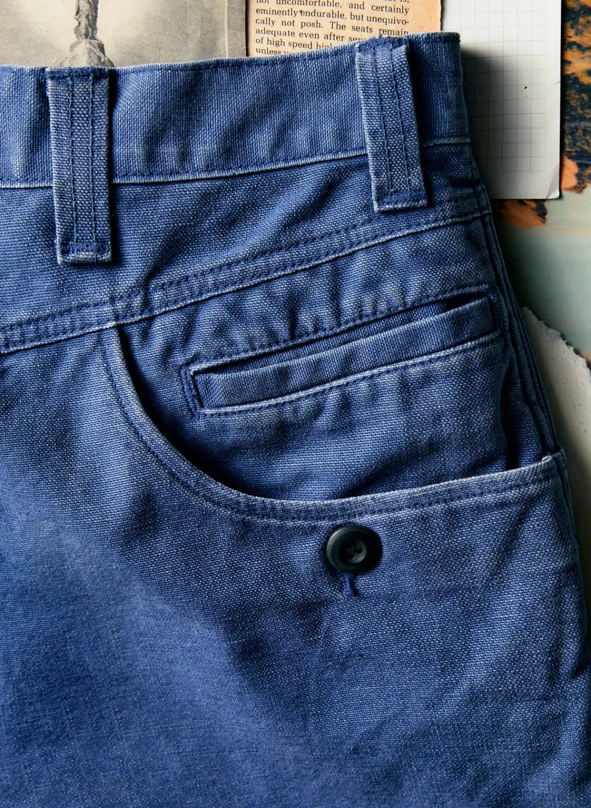 Imogene + Willie the mountain short in french blue