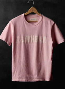 Women Imogene + Willie the "nashville" tee in pink