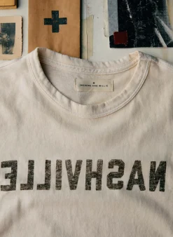 Women Imogene + Willie the "nashville" tee in vintage white