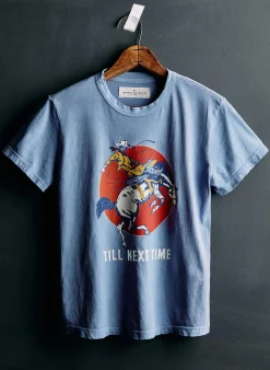 Women Imogene + Willie the "next time" tee in blue