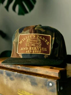 Women Imogene + Willie the "parts and service" trucker