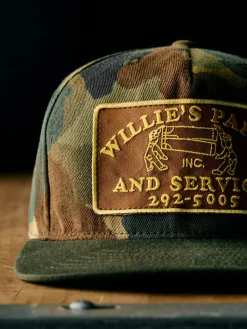 Women Imogene + Willie the "parts and service" trucker