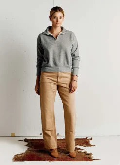 Women Imogene + Willie the quarter zip heather pullover